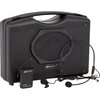 Amplivox Sound Systems Bluetooth Audio Portable Buddy with Wireless Handheld Mic, 50W, Black SW223A